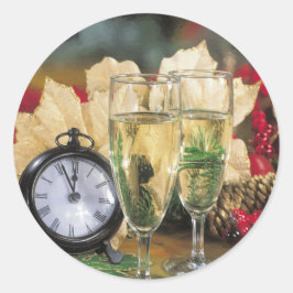 Nieuwjaarskaarten en stickers