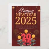 nieuwjaarskaarten feestdagenkaart (Achterkant)