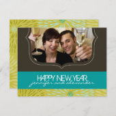 Nieuwjaarskaarten Foto Kaart (Voorkant / Achterkant)