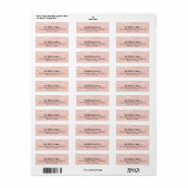 Nieuwjaarskaas met pieklampjes etiket (Full Sheet)