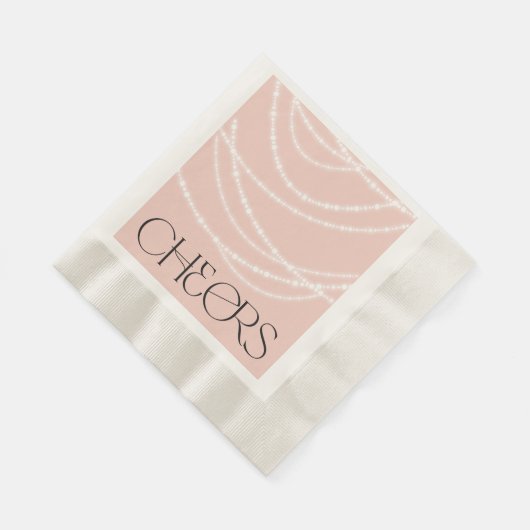 Nieuwjaarskaas met pieklampjes servetten (Hoek)