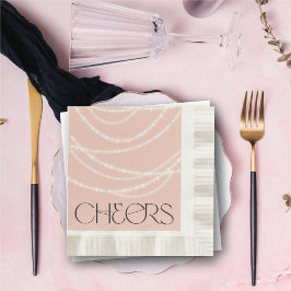 Nieuwjaarskaas met pieklampjes servetten