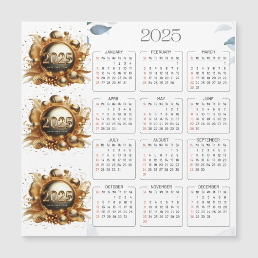 Nieuwjaarskalender 2025 voor haar (Voorkant)