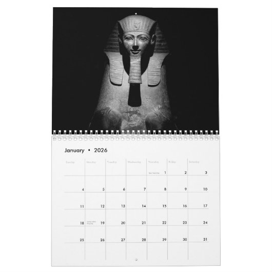 nieuwjaarskalender kalender (Jan 2026)