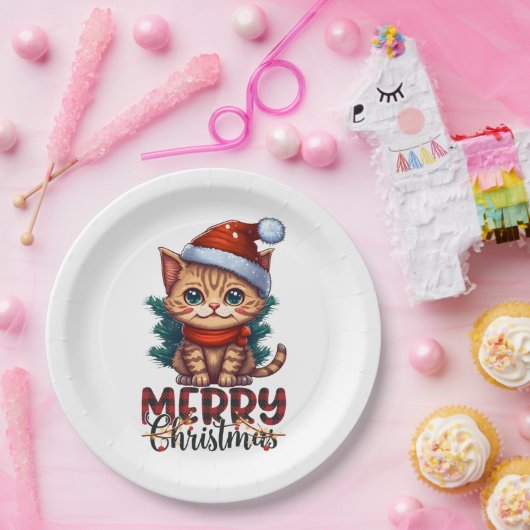 Nieuwjaarskat Papieren Bordje (Feest)