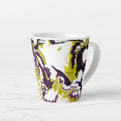 Nieuwjaarskunst ja latte mok (Rechterhoek)