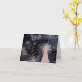 nieuwjaarsmagie kaart (Gele Bloem)