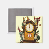 nieuwjaarsmagneet magneet (Voorkant / Achterkant)