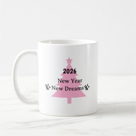 Nieuwjaarsmok met Nieuwe Dromen Koffiemok