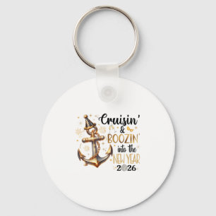 Nieuwjaarsoutfit 2026 voor borrels en cruises 2 sleutelhanger