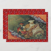  nieuwjaarspartij kaart (Voorkant / Achterkant)