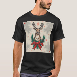 Nieuwjaarsrendier T-shirt