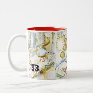 Nieuwjaarsresolutie Collectie Tweekleurige Koffiemok