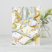 Nieuwjaarsresolutie Feestdagenkaart (Staand voorkant)