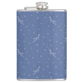 Nieuwjaarssneeuw Heupfles (Voorkant)