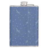 Nieuwjaarssneeuw Heupfles (Achterkant)