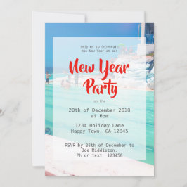 Nieuwjaarsstrandfeest Kaart