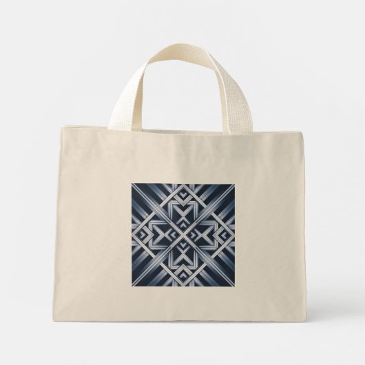 Nieuwjaarsstrepen van harmonie tote bag (Achterkant)