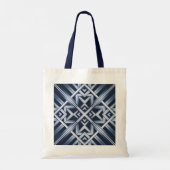 Nieuwjaarsstrepen van harmonie tote bag (Achterkant)