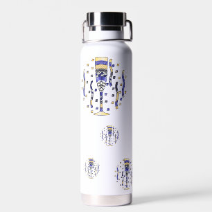 Nieuwjaarstoost Waterfles