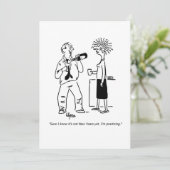 Nieuwjaarsuitnodiging Kaart (Staand voorkant)