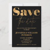 Nieuwjaarsuitnodiging Save the date Kaart (Voorkant)