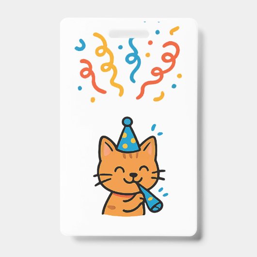 Nieuwjaarsuitnodigingsbadge Badge (Voorkant)