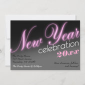 Nieuwjaarsviering 2013 Uitnodigingen van de Neon P (Voorkant)