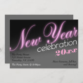 Nieuwjaarsviering 2013 Uitnodigingen van de Neon P (Voorkant / Achterkant)