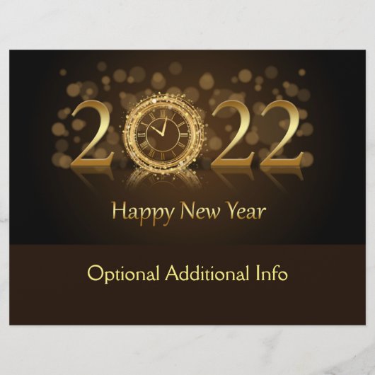 Nieuwjaarsviering 2022 flyer (Achterkant)