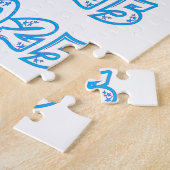 Nieuwjaarsviering 2025 legpuzzel (Zijkant)