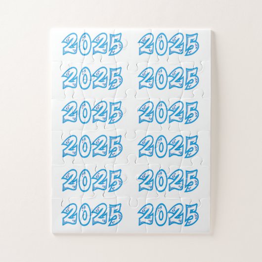 Nieuwjaarsviering 2025 legpuzzel (Verticaal)