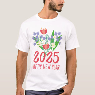 Nieuwjaarsviering 2025 t-shirt