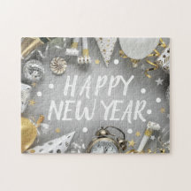 Nieuwjaarsviering Clipart Holiday Puzzles