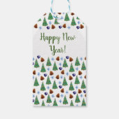 Nieuwjaarsviering Custom Gift Label Cadeaulabel (Achterkant)