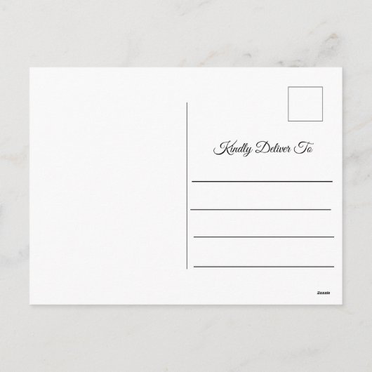 nieuwjaarsviering feestdagenkaart (Achterkant)