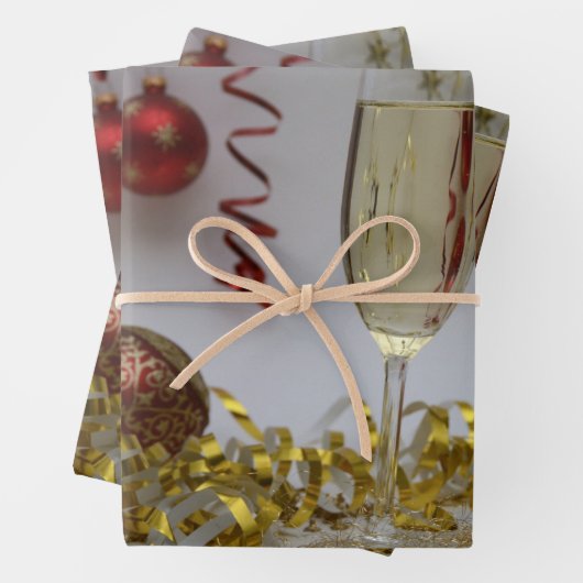 Nieuwjaarsviering Inpakpapier Vel (In situ)