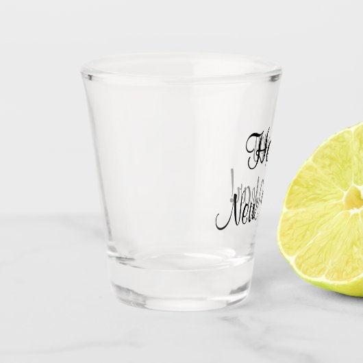Nieuwjaarsviering Shot Glas (Links)