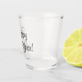 Nieuwjaarsviering Shot Glas (Rechts)