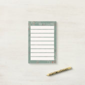 Nieuwjaarsvoornemens Post-it® Notes (Op bureau)