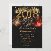 Nieuwjaarsvuurwerk 2018 kaart (Voorkant)