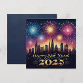 Nieuwjaarsvuurwerkviering 2025 Kaart (Voorkant / Achterkant)