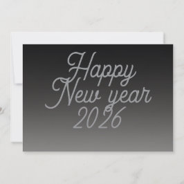 Nieuwjaarswens kalm feestdagenkaart