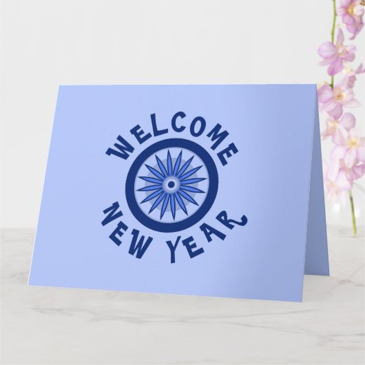 NIEUWJAARSWENS VOOR IEDEREEN KAART (Orchidee)