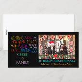 Nieuwjaarswensen Feestdagenkaart (Voorkant / Achterkant)