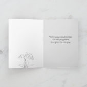 Nieuwjaarszegeningen Jeremia Bijbel Schrift Kaart (Binnen)