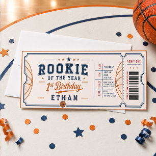 Nieuwkomer van het Jaar Basketbal Ticket 1e Verja Kaart