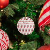 Nieuwkomerkerststerren Hondenras Keramisch Ornament