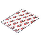 Nieuwkomerkerststerren Hondenras Notitieboek (Linkerzijde)