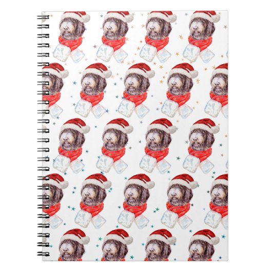 Nieuwkomerkerststerren Hondenras Notitieboek (Voorkant)